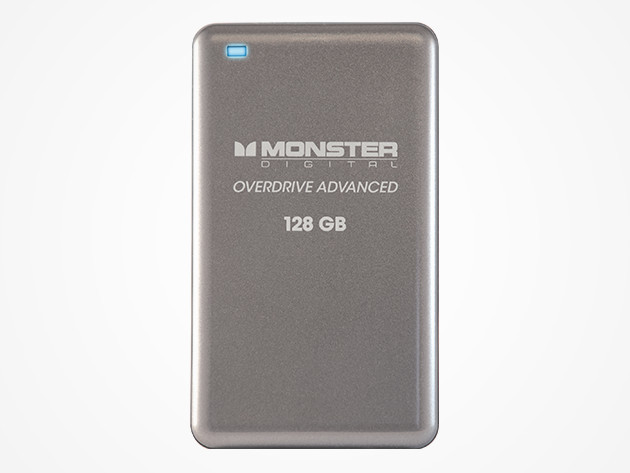 Monster Digital 128GB Solid-State Portable Hard Drive